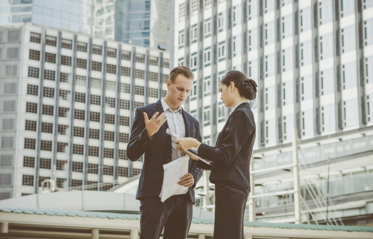 Student working on content assignment